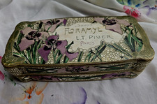 Antique French Art Nouveau Floramye perfume Soap Box L.T. PIVER Paris France picture