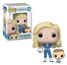 Funko Pop & Buddy: The Fantastic Four: Invisible Woman & Franklin #1514 #83583 picture