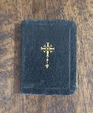 Antique Pearls of Prayer Micro Miniature Christian Prayer Book Belgium 1926 picture