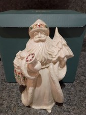 Vintage Lenox China JEWELS SANTA KRIS KRINGLE 1996 7 Figurine Porcelain. Cute picture