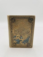 ANTIQUE Christian Forget Me Not Book Diary A Record of Friendship Theo Graebner picture