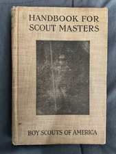 VINTAGE HANDBOOK FOR SCOUT MASTERS 1ST EDITION 9TH REPRINT picture