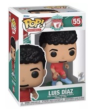 Funko POP Football Liverpool FC 55 Luis Diaz Sports Collectable Vinyl Figure - picture