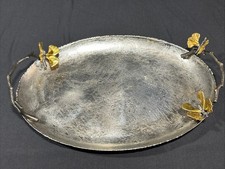 MICHAEL ARAM BUTTERFLY GINKGO MEDIUM TRAY 13” picture