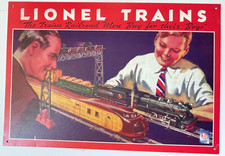 Lionel Trains Metal Sign