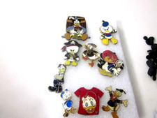 Qty (9) Disney Donald Duck Pins (9) picture