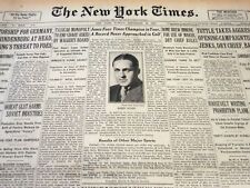 1930 SEPTEMBER 28 NEW YORK TIMES - JONES FOUR TIMES CHAMPION IN YEAR - NT 6186 picture