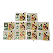 Vintage S&H Green Stamps Quick Saver Books Lot of 10 Sperry & Hutchinson 1960s picture