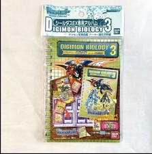 Digimon Biology 3 Sticker Album. RARE. New and Unused. Only Listing. picture