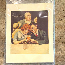 Thirty (30) - Orange Crush Soda Advertising Print Reproduction 1981, Multicolor picture