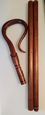 Wood CROZIER Polish Staff Crosier Bishop Quality Craftsmanship, 72