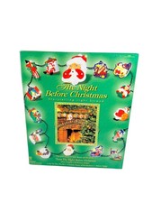 2000 Trendmasters Night Before Christmas Storytelling Light Strand NEW Sealed picture