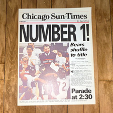 Chicago Sun-Times Newspaper Front Page 