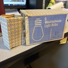 Vintage Westinghouse Marque Light Bulb Green. All have been tested. 6 pack. picture