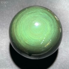 92.5mm Natural rainbow obsidian quartz sphere Crystal Energy ball healing picture