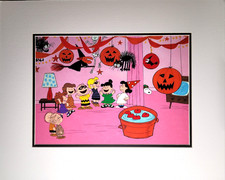 PEANUTS Halloween Party with Patty Hand Inked and Hand Painted Animation Cel picture