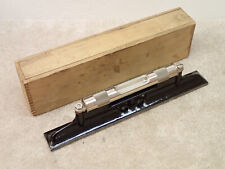 Starrett Vintage Early 12 Inch Machinist Level with Wood Box picture