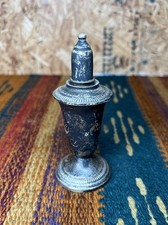 Vintage Crown Sterling Silver Weighted Table Cigarette Lighter picture