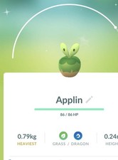 Pokémon Go-Shiny Applin -TRADE-Trade Registered Or 30 Days picture