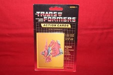 1985 Transformers Hasbro Factory Sealed Blister Pack # 31 Warpath Orange on Top picture