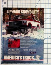 1983 Ford Bronco 4x4 SUV
