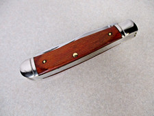 RARE Schrade USA 2 Blade Limited LTD Wood Trapper Knife 285UH 296WT 96OT 194OT picture