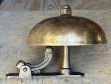 VINTAGE Original BRASS San Francisco CABLE CAR BELL Municipal Railway MUNI Ca. picture
