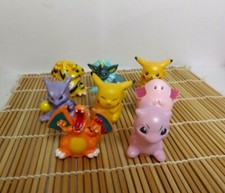 20 Years Old - Brand New Rare Lot of 8 Pokemon Pikachu Figure Set A picture