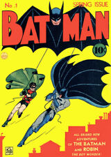1940 DC Comics Batman #1 Cover Poster Print Bruce Wayne Caped Crusader 🦇 picture