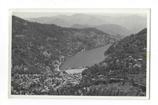 Nainital India RPPC Postcard Lake & Sailboats Mountain Views c1955 picture