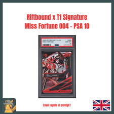 [EN] Riftbound x T1 Signature Miss Fortune 004 PSA 10 picture