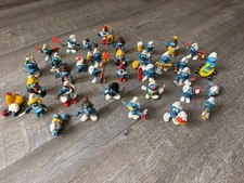 The Smurfs Plastic Figurine Lot of 35- Smurf, Smurfette & Papa Smurf picture