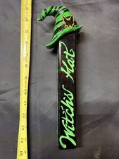 Rare Witch’s Hat Brewing Company Halloween Witch Beer Tap Handle picture