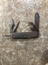 Camillus 1992 Military 4 Blade Stainless Utility Survival Knife picture