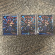 2026 Upper Deck Transformers Holographic Energon Optimus Prime Lot X3 picture