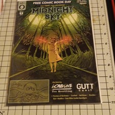 Gutt Ghost #1 Rare Ashcan/ FCBD Remarked Sketch/Rare VirginScout Comics 2017 NM+ picture