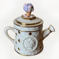 Lenox Miniature Teapot Trinket Box With Loving Mother's Quote picture