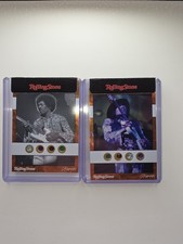 2025 Rolling Stone Jimmy Hendrix Keepsake Collection Quad Relics /10 picture