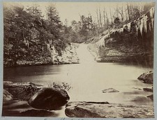 Photo:Lookout Mountain TN 1900s Waterfall Gorge Winter Scene picture