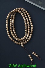 Genuine Wild Kalimantan Agarwood Bracelets Mala Meditation Agarwood Prayer Beads picture