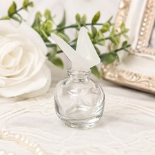 Vintage PIQUE Paula Kent Redken Cologne MINI Perfume Bottle Butterfly Cap EMPTY picture