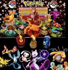 Pokémon Select DX Mewtwo Toy Figure Gengar Charizard Statue Pikachu Lot Eevee picture