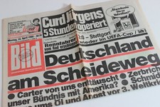 Bildzeitung 14.04.1980 April 14.4.1980 40. 41. 42. 43. 44th Birthday picture