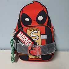 Loungefly Marvel Deadpool Chimichangas Crossbuddy Crossbody Bag BRAND NEW W/Tags picture
