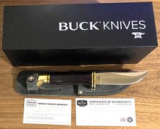 1 of 1000 Buck Knife BOTM 212 Fixed Ranger, Burgundy Canvas Micarta S30V - BK1 picture