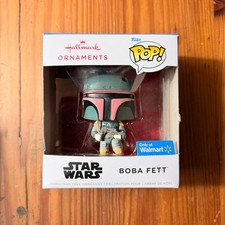 Hallmark Funko Pop Star Wars Boba Fett Ornament Walmart Exclusive 2022 New picture