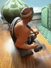 Vintage Hakata Urasaki Japanese Craftsman Figure Doll 10” Original Label 429s picture