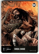 2022 DC Physical Card: Super-Villains: Vandal Savage picture
