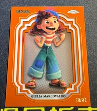 2024 Topps Chrome Disney Giulia Marcovaldo #12/25 Orange REFRACTOR picture