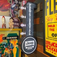 Jeep Parts & Service Double Sided Metal Marquee 25